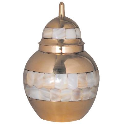 Mother of Pearl Portion Urn