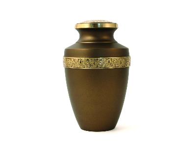 Grecian Rustic Bronze Urn
