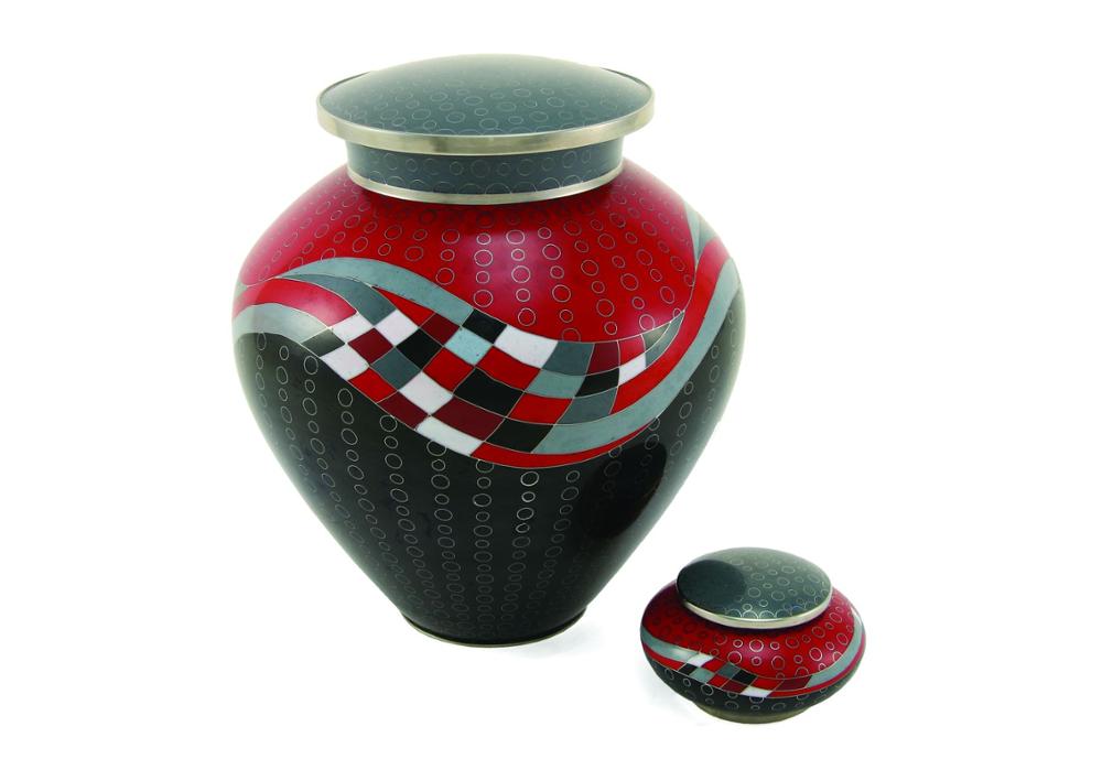 Red Opulence Urn