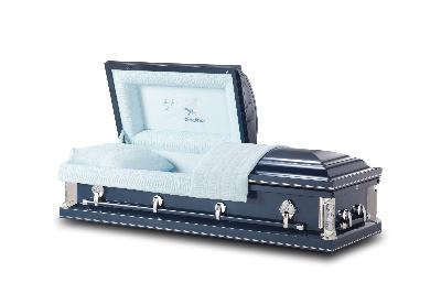 Returning Home Metallic Blue