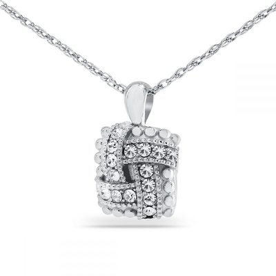 White Stone Steel Keepsake