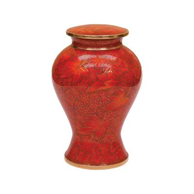 Autumn Leaves Urn
