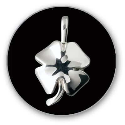 Sterling Silver 4 Leaf Clover Pendant