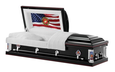 Marines Military Casket
