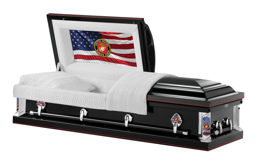 Marines Military Casket